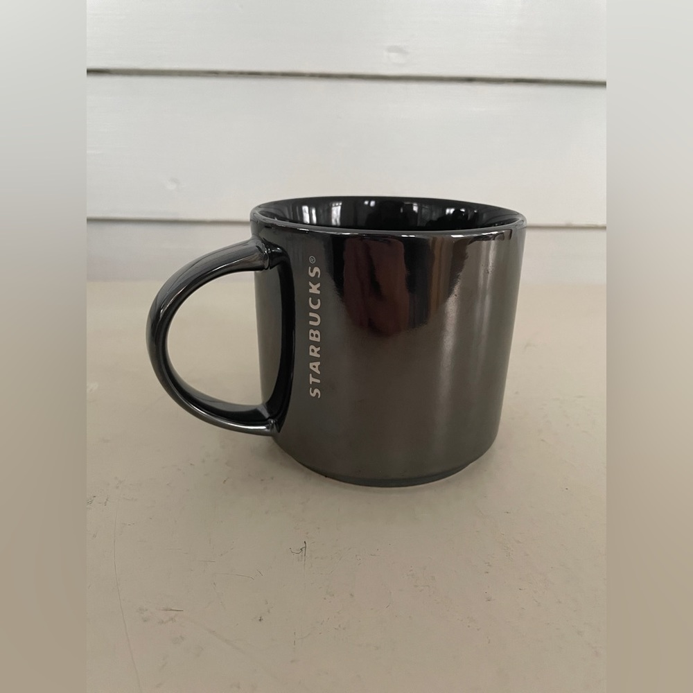Silver Metallic 2013 Starbucks Mug